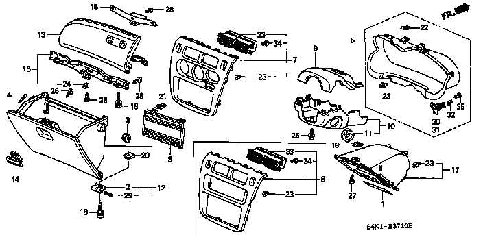 silverado interior parts diagram