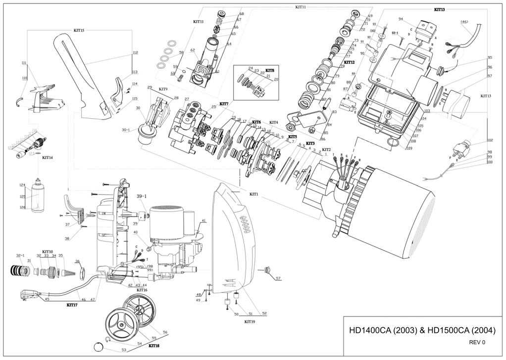 simoniz 1800 pressure washer parts diagram