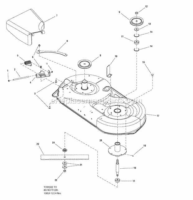 snapper lt125 parts diagram