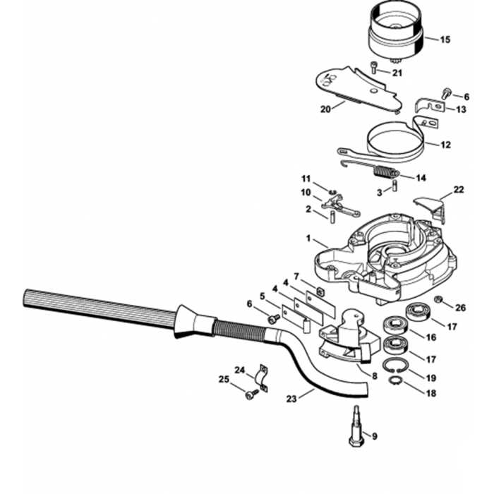 stihl bt 131 parts diagram