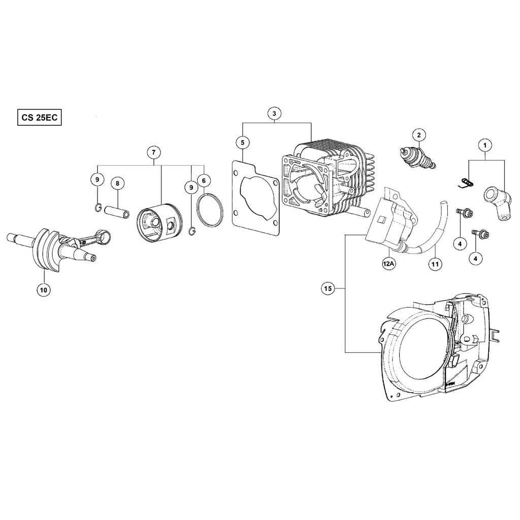 stihl 039 chainsaw parts diagram