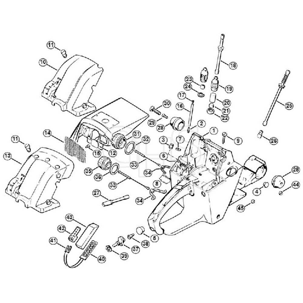 stihl 048 parts diagram