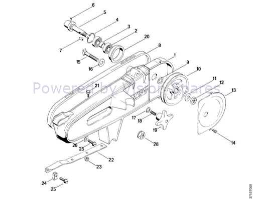 stihl 08s chainsaw parts diagram