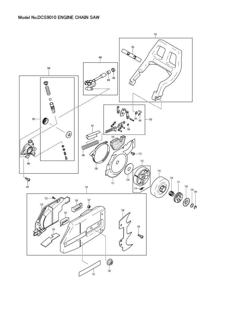 stihl bt 131 parts diagram