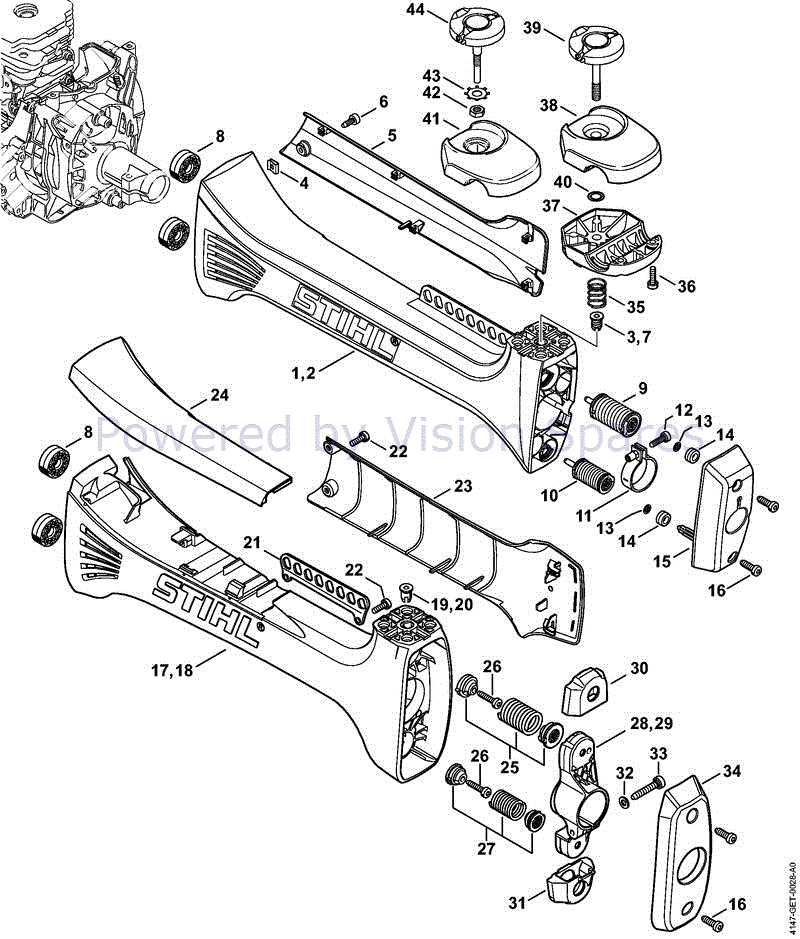 stihl fs 35 parts diagram