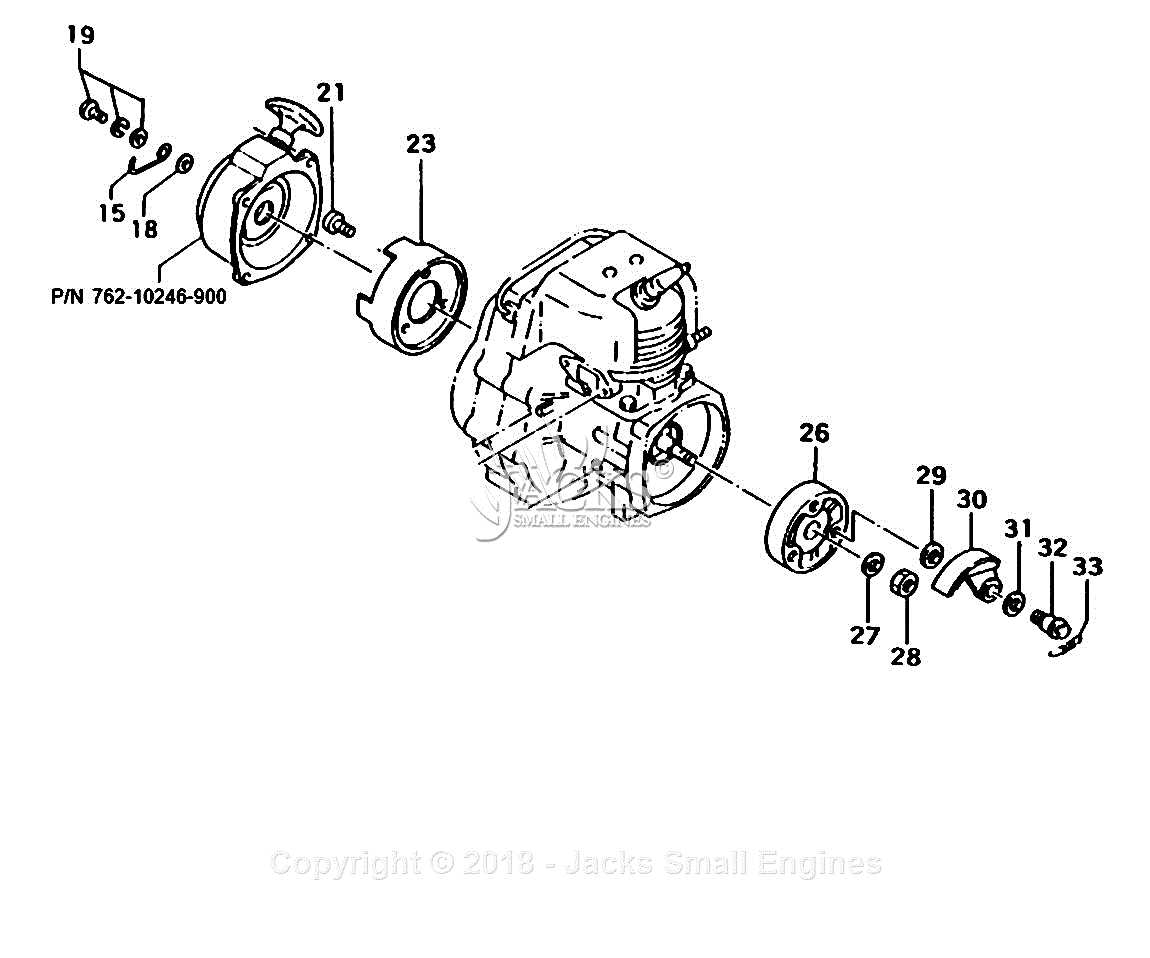 stihl fs44 parts diagram