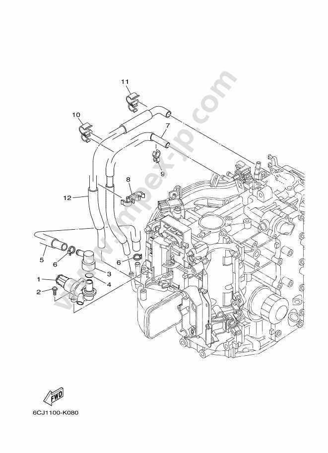 yamaha f70 parts diagram