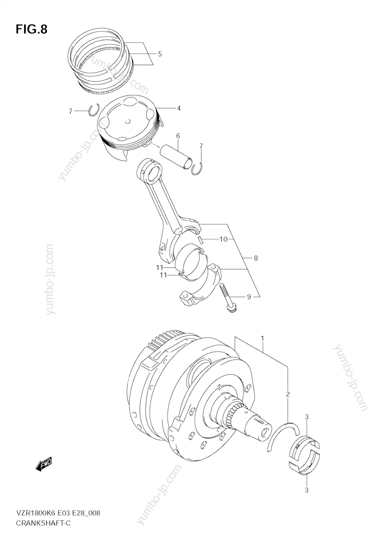 suzuki boulevard parts diagram