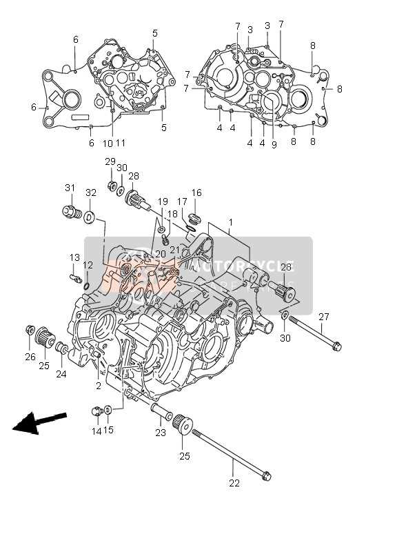 suzuki king quad 700 parts diagram