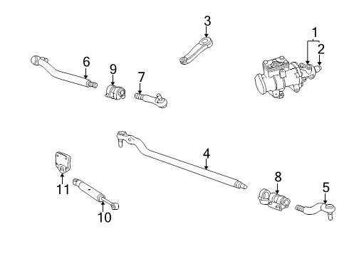 f550 steering parts diagram