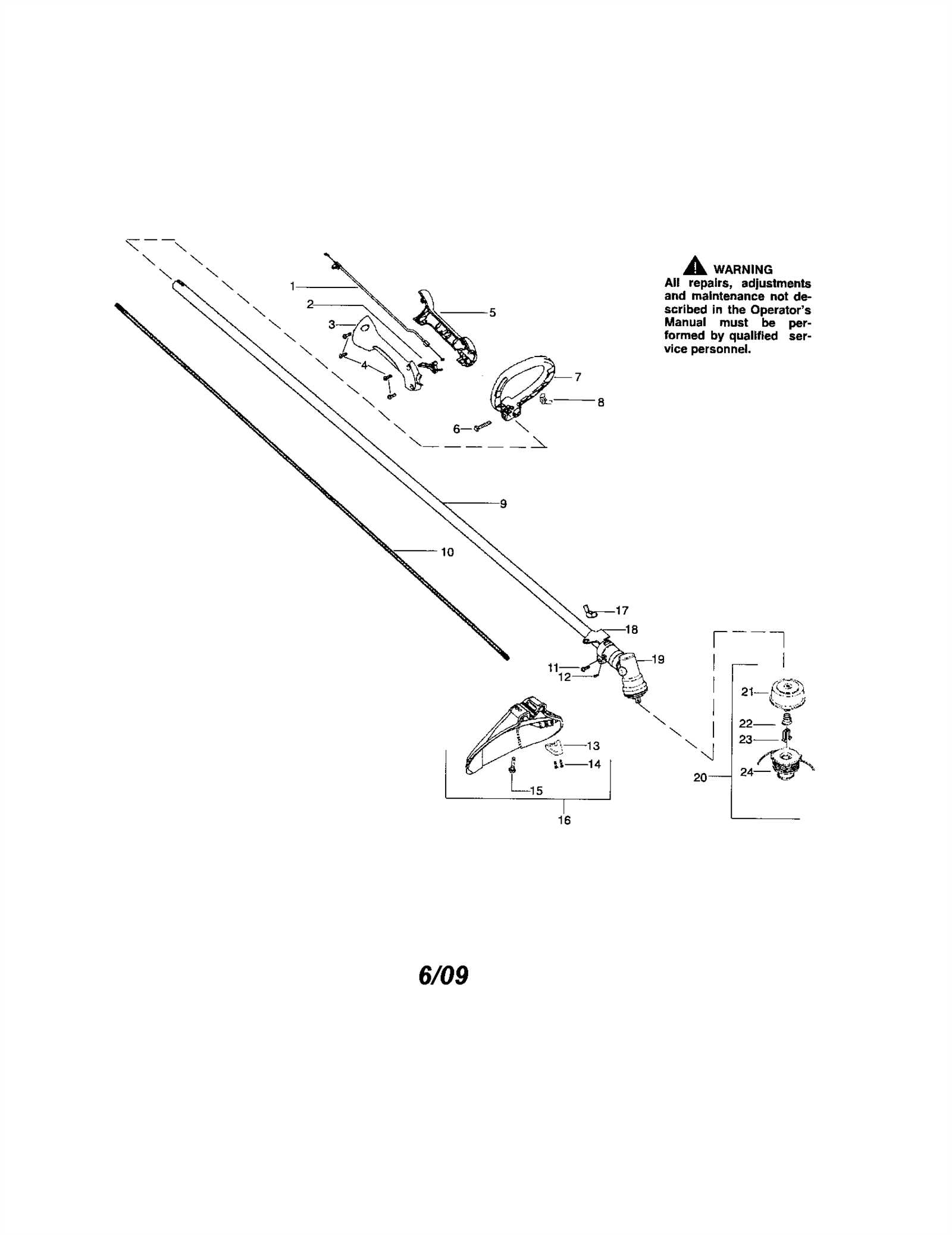 craftsman 25cc gas blower parts diagram