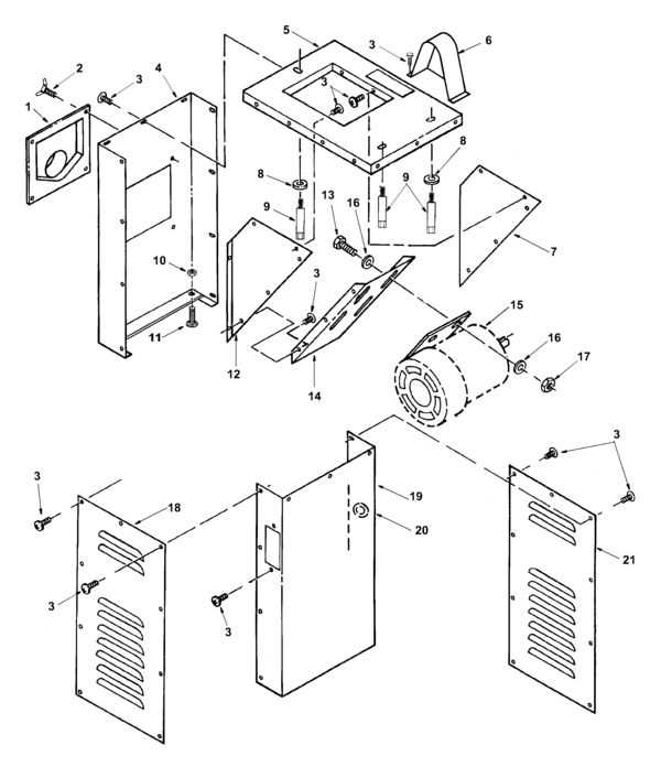 ridgid planer parts diagram