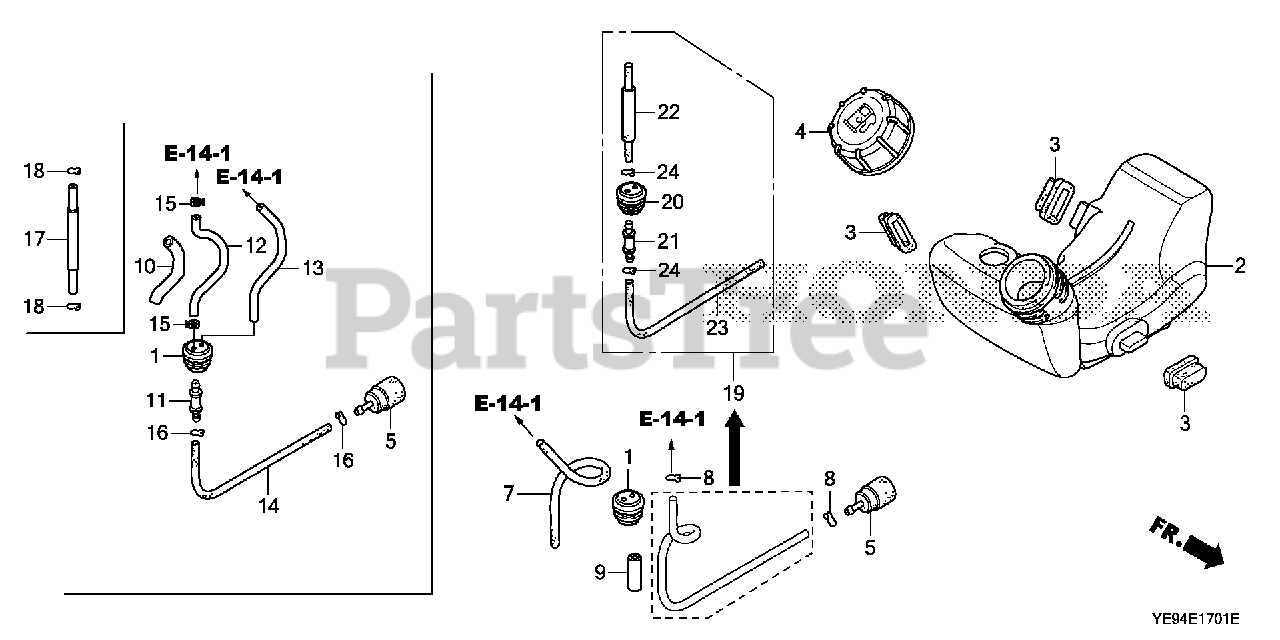 honda wx10 water pump parts diagram