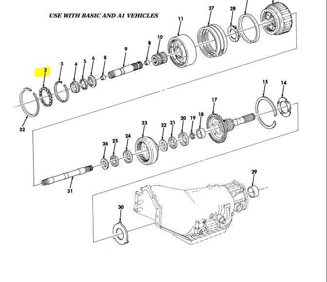 th400 transmission parts diagram