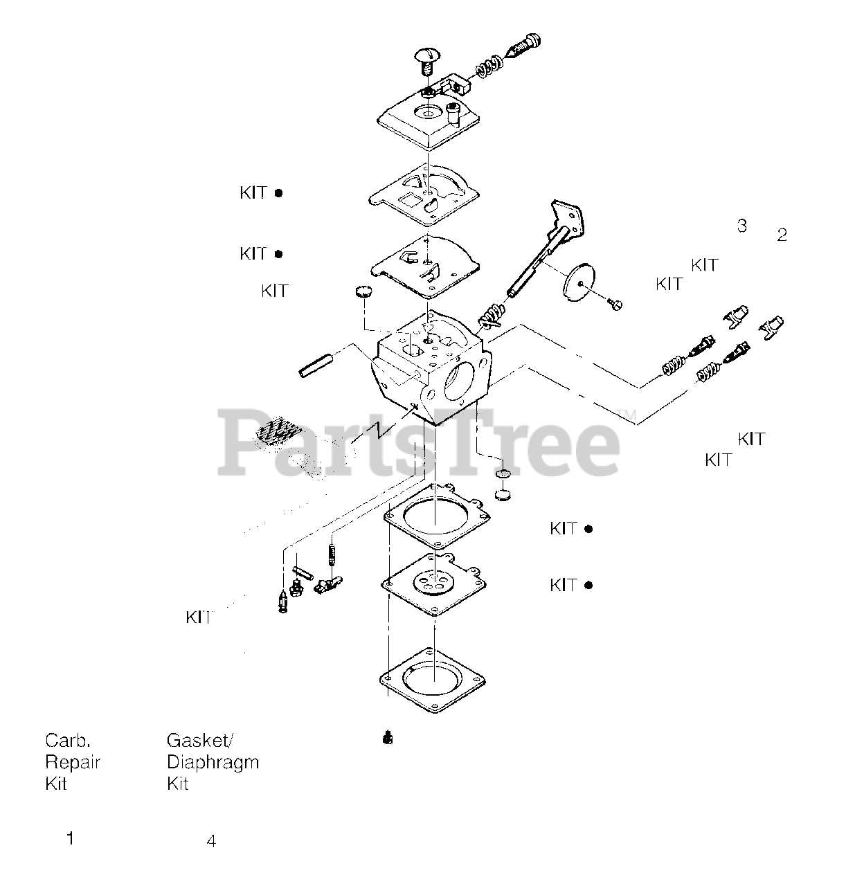 poulan pro trimmer parts diagram