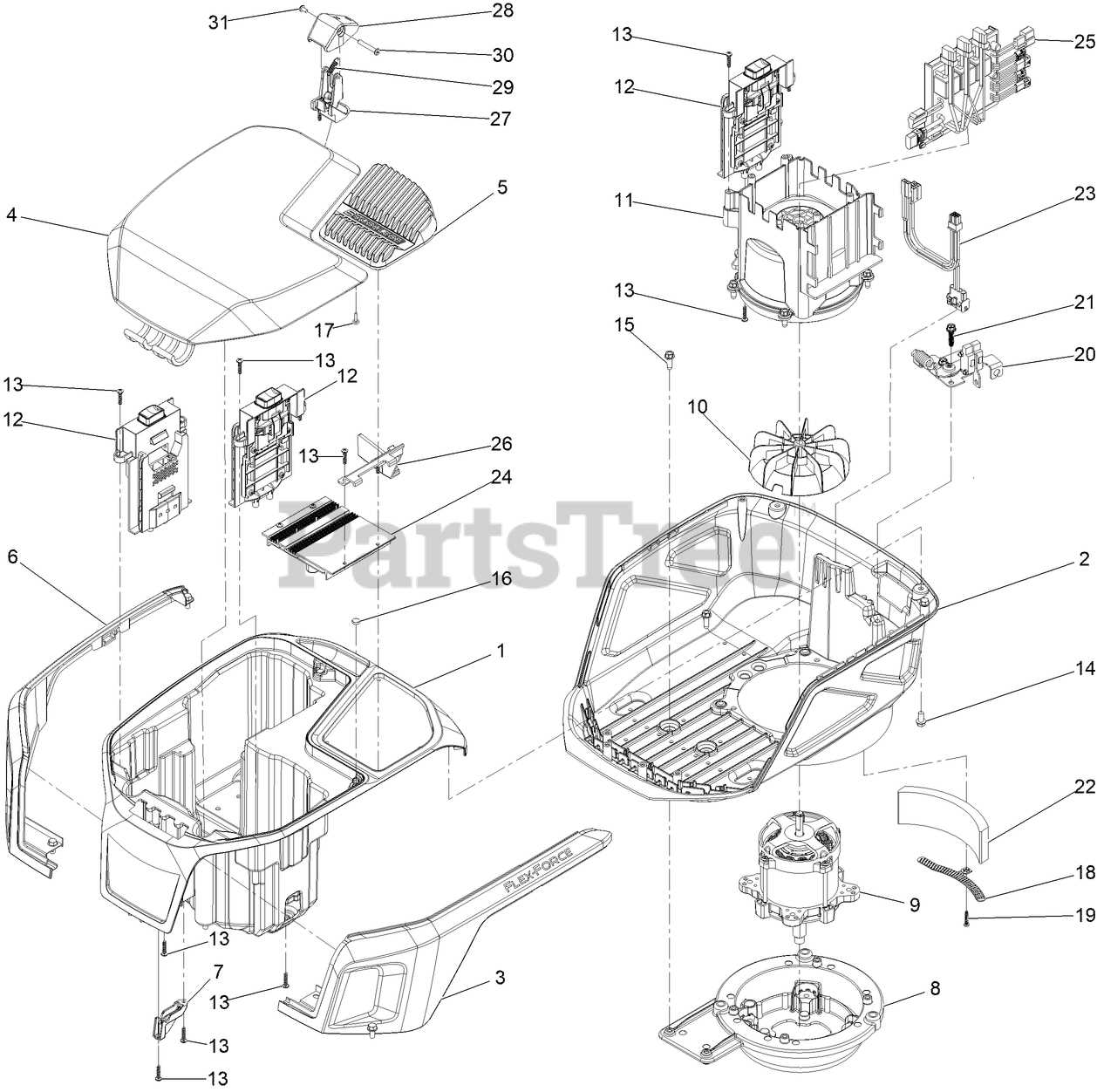 toro 30 turfmaster parts diagram