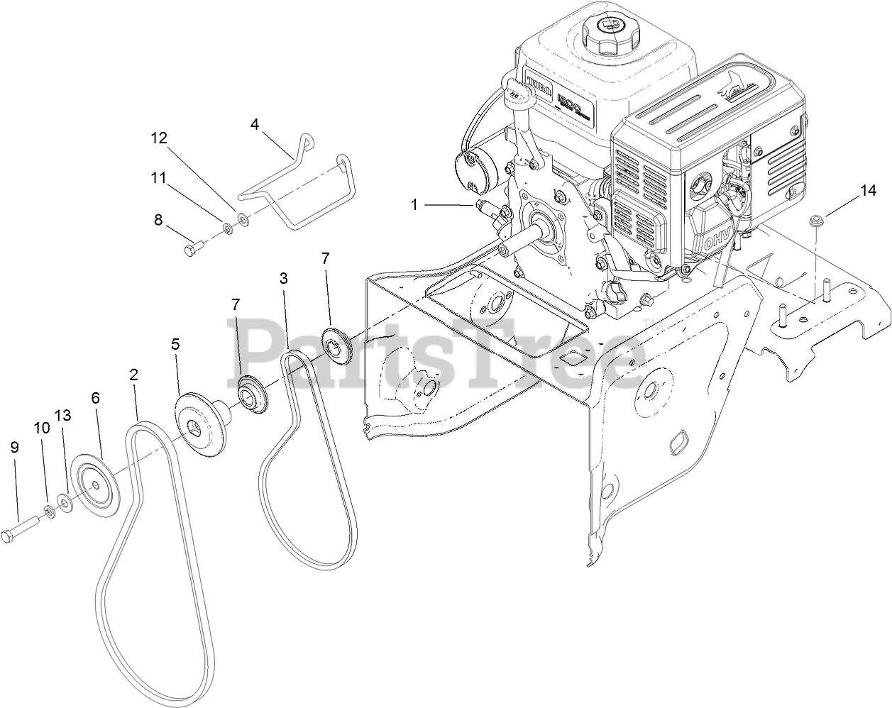 toro power max 824 oe parts diagram