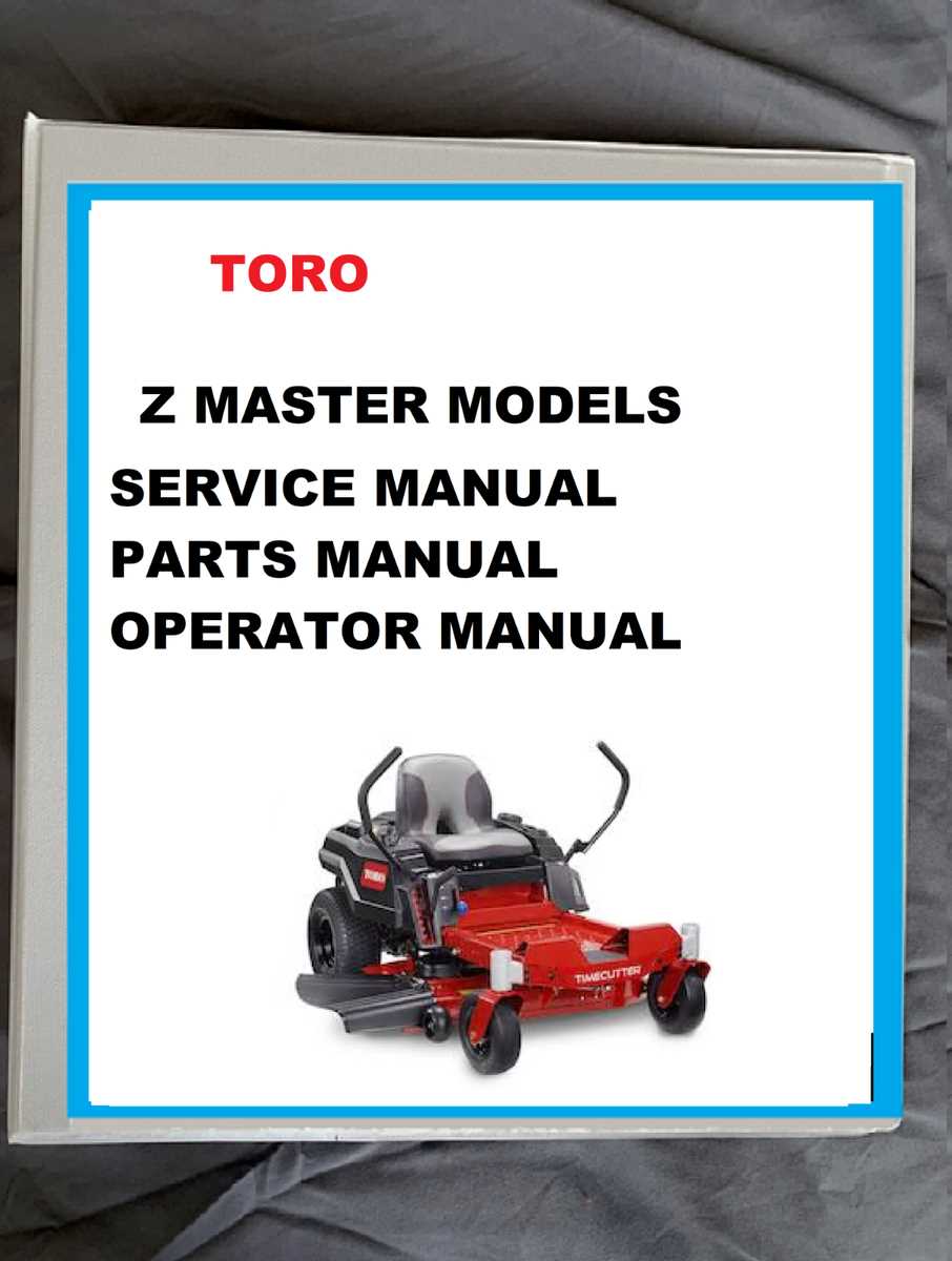 toro z master parts diagram