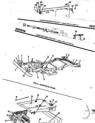 toyota land cruiser parts diagram