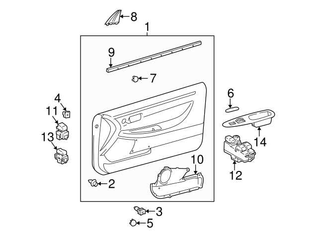 toyota solara parts diagram