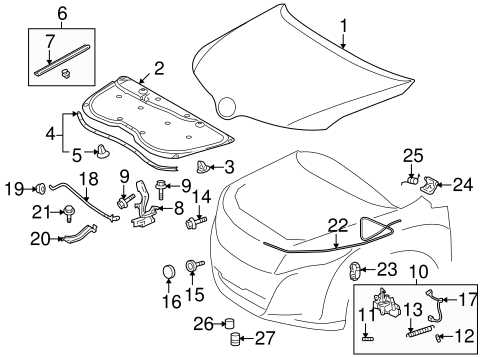 toyota venza parts diagram