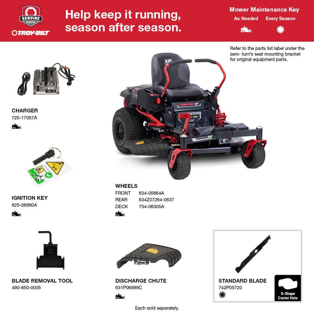 troy bilt mustang parts diagram