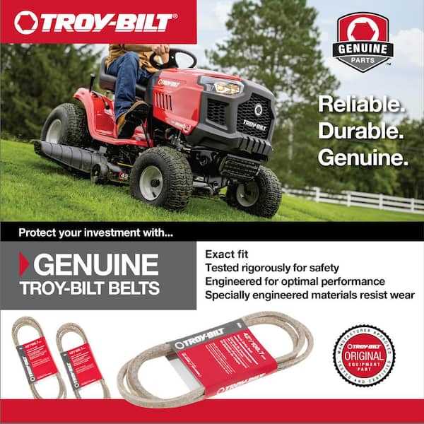 troy bilt riding lawn mower parts diagram