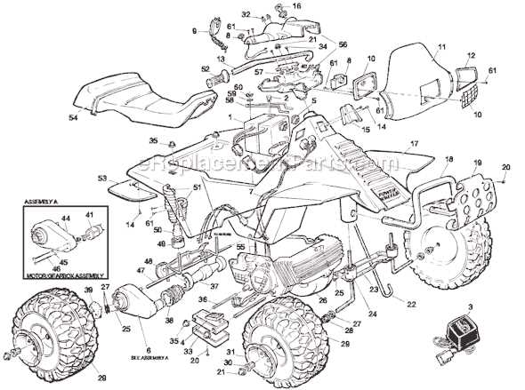 kawasaki atv parts diagram