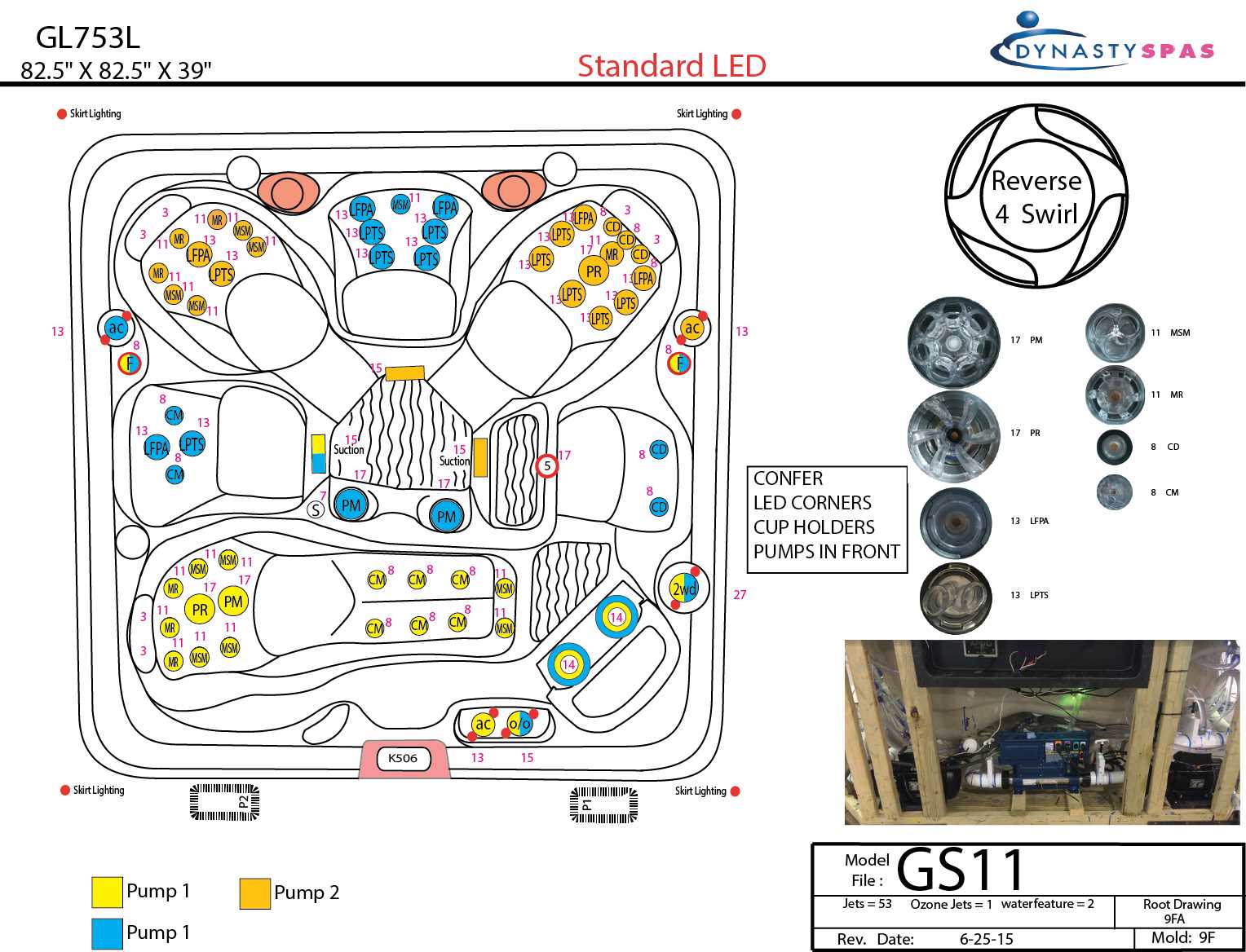 tub parts diagram