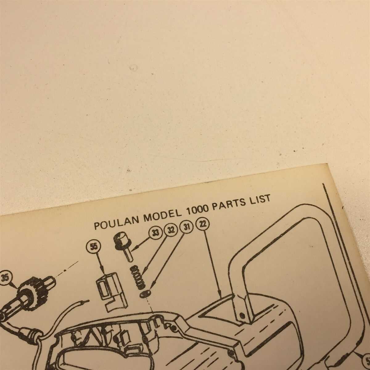 stihl 039 chainsaw parts diagram