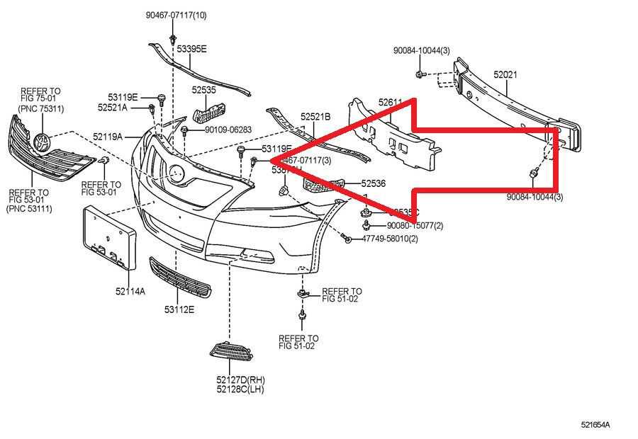 undercarriage toyota camry parts diagram