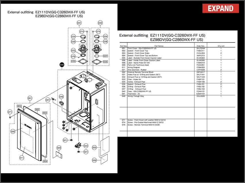 whirlpool water heater parts diagram