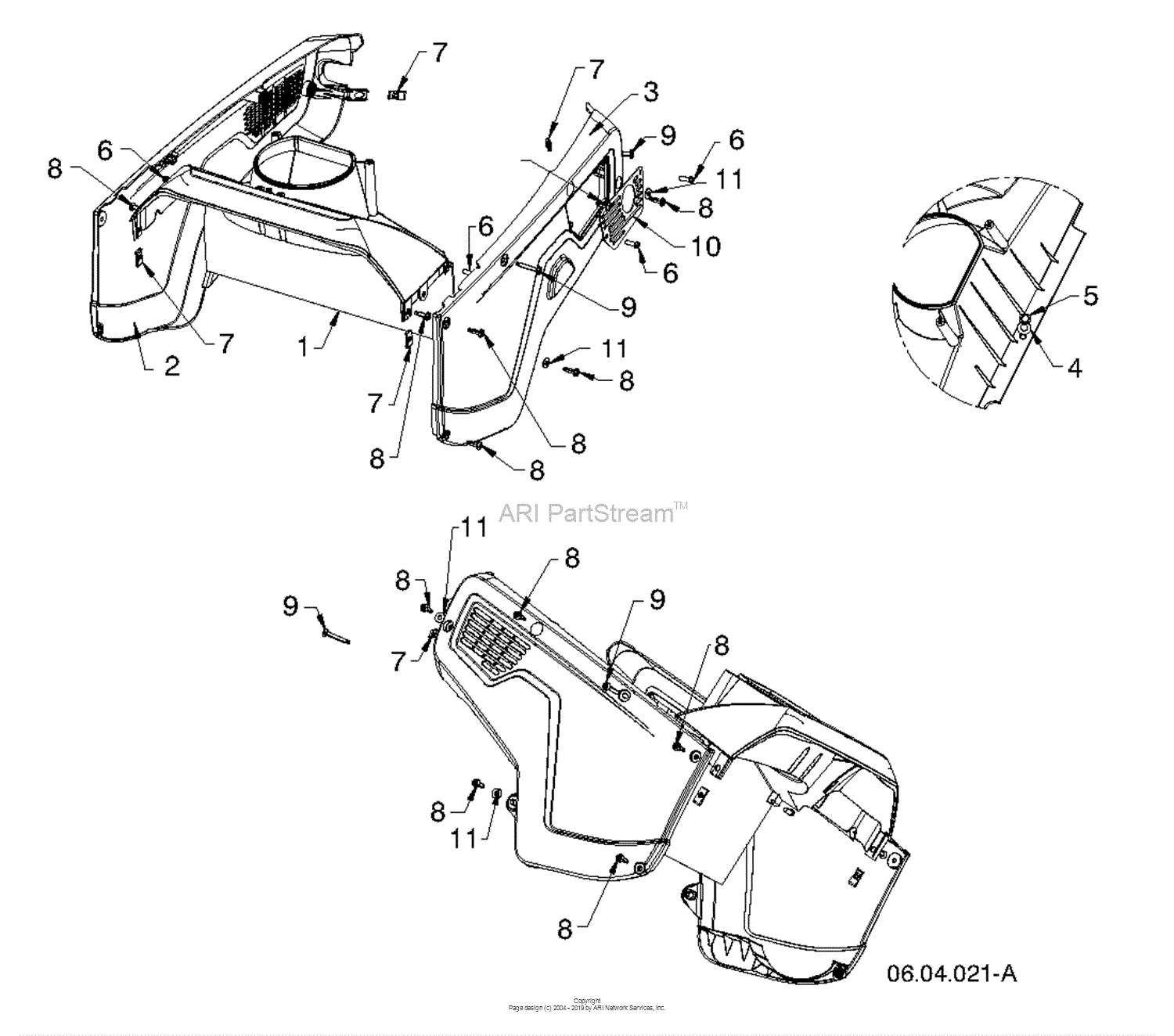 husqvarna snow blower parts diagram