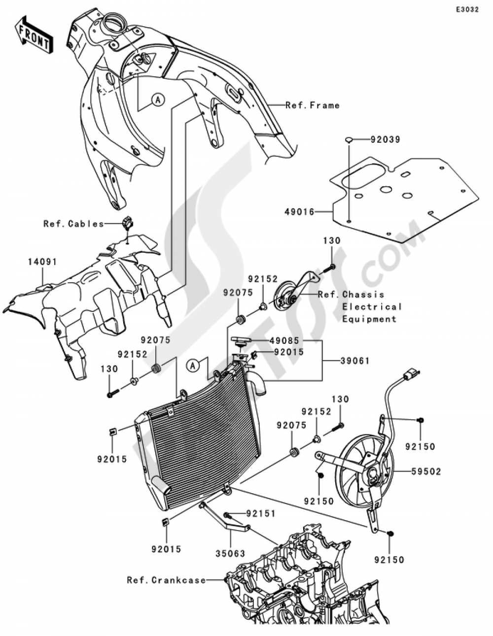 2007 zx6r parts diagram