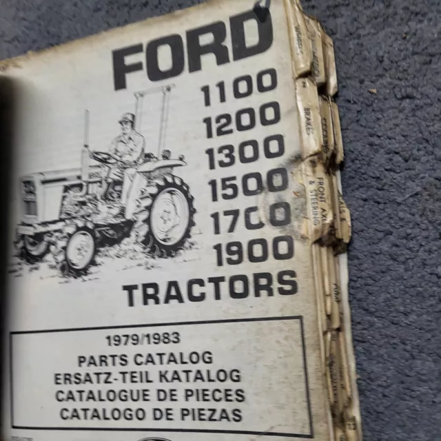 ford 1500 tractor parts diagram