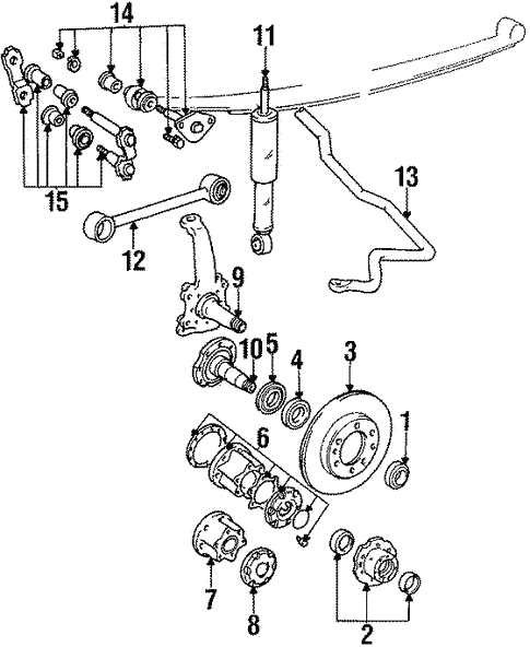 1995 toyota 4runner parts diagram