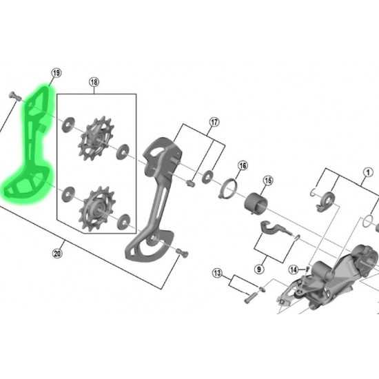 front derailleur parts diagram