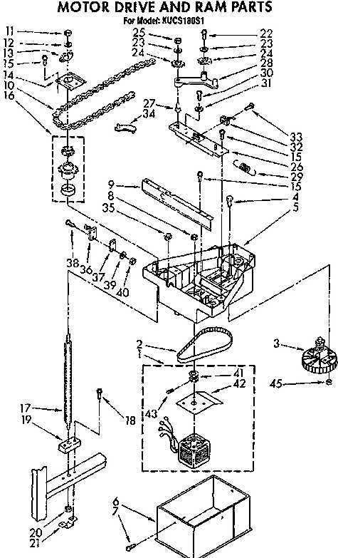 kitchenaid compactor parts diagram