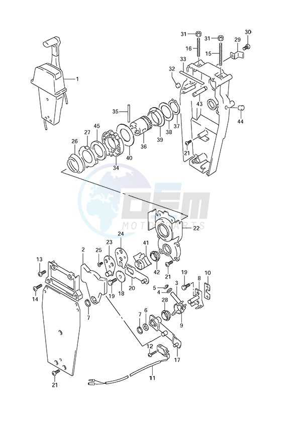 suzuki outboard parts diagrams