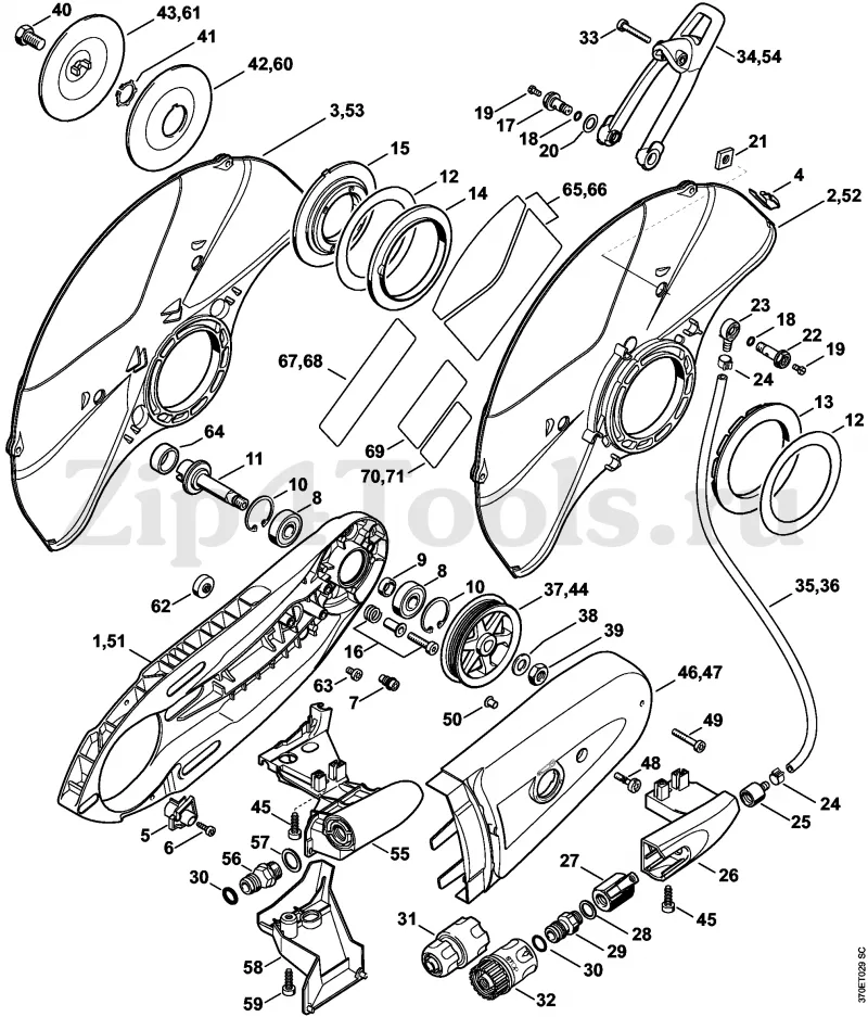 stihl ts 500i parts diagram