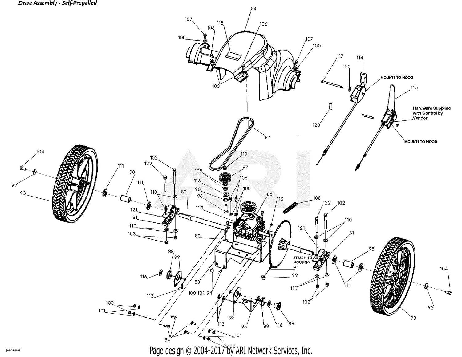 dr leaf vac parts diagram