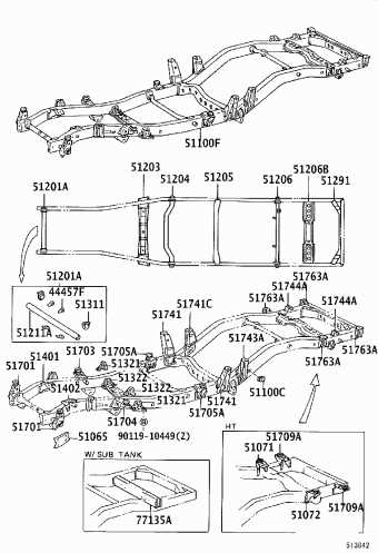 toyota land cruiser parts diagram