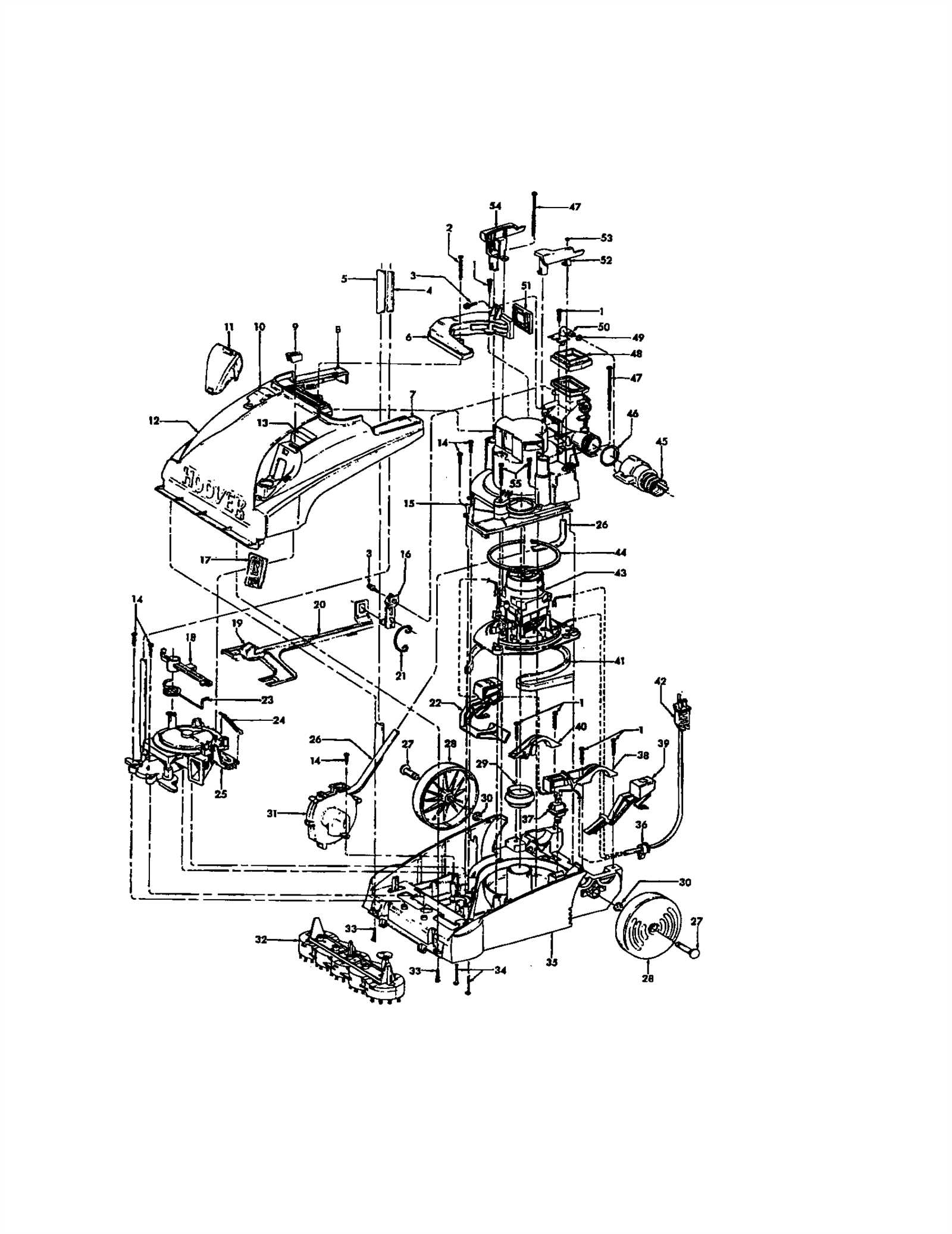 hoover fh11201 parts diagram