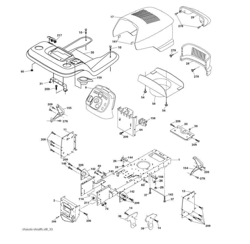 craftsman dys 4500 parts diagram