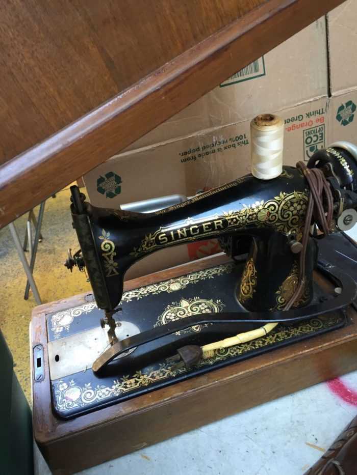 treadle sewing machine parts diagram