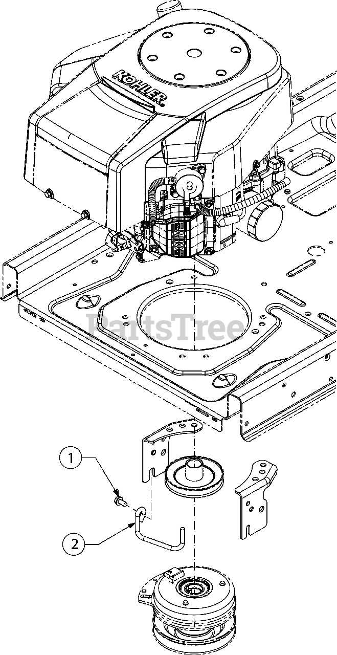 troy bilt mustang parts diagram