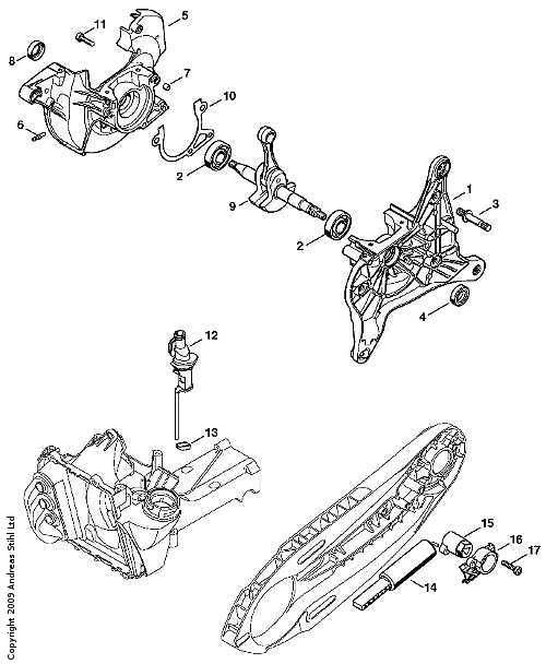 stihl ts 460 parts diagram