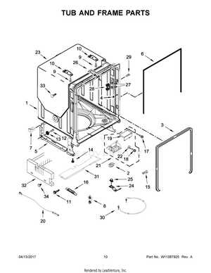 whirlpool wdta50sahz0 parts diagram