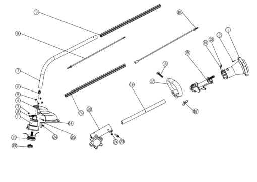 remington string trimmer parts diagram