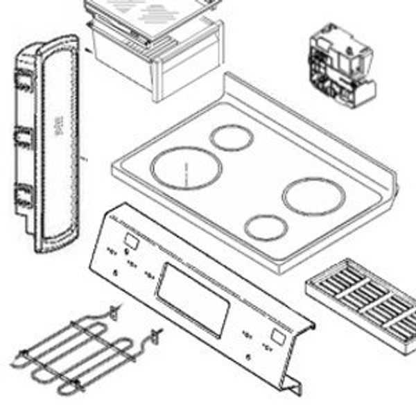 samsung stove parts diagram